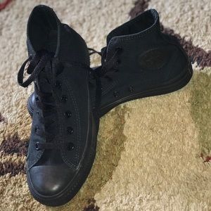 Black Chuck Taylor High Tops